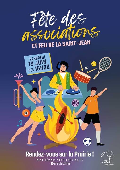 061926 - MERS - Fête des associations et feu de la St Jean