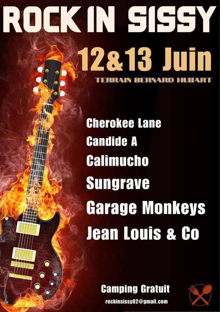12 ET 13 JUIN ROCK SISSY
