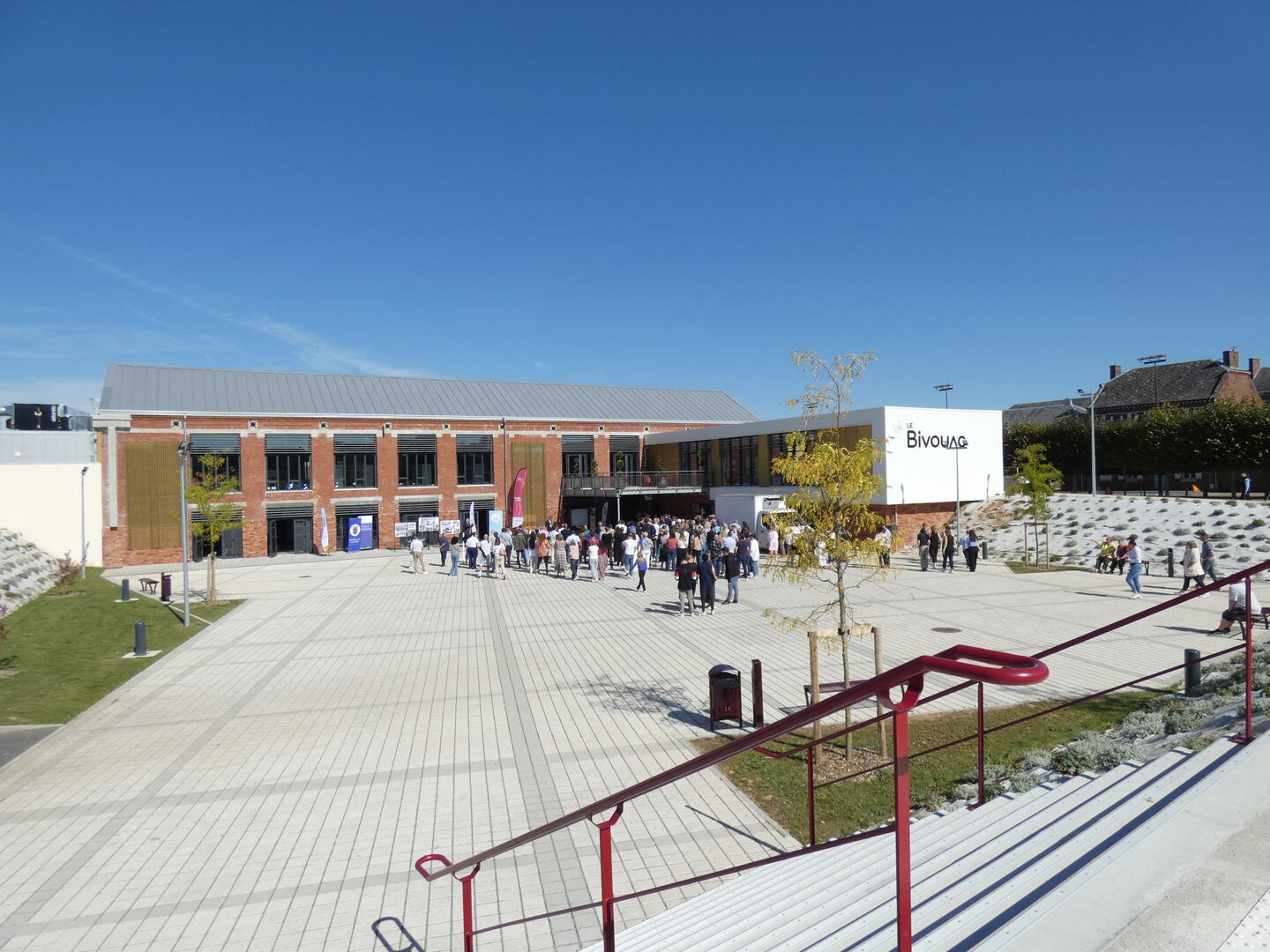 2.Inauguration du Bivouac, le vendredi 19 septembre, ©C.Cardona – PETR Cœur des Hauts-de-France