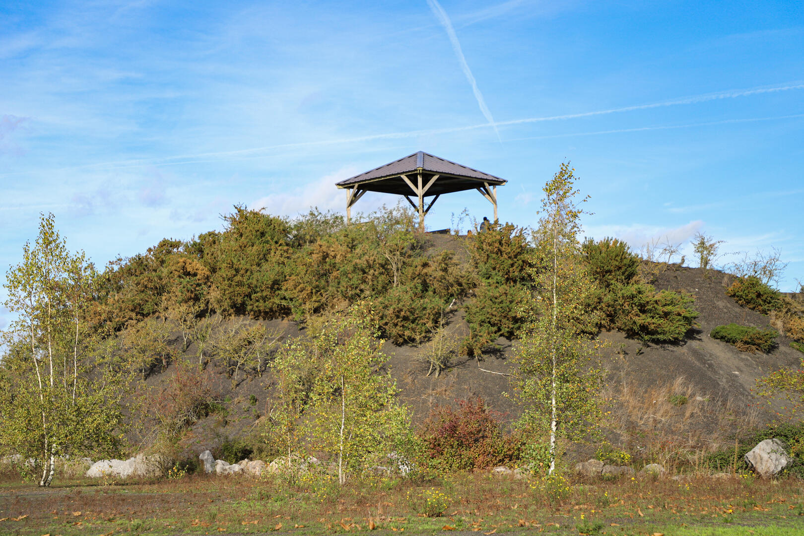 Terril des Argales en automne