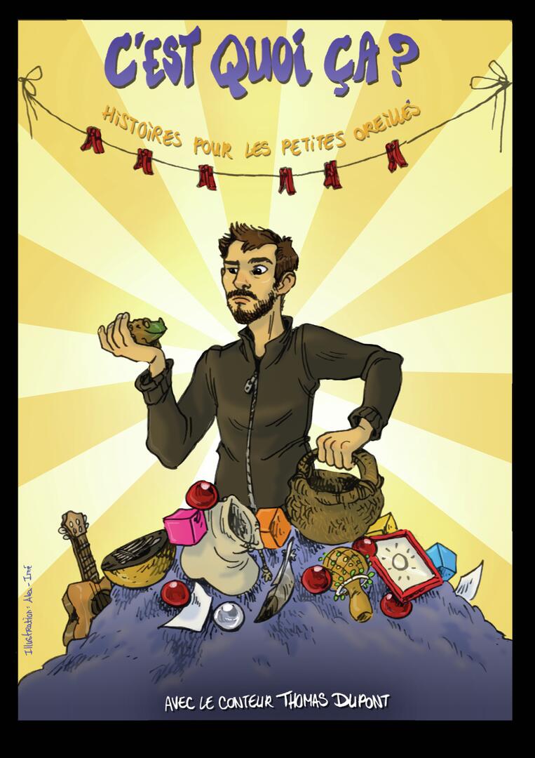 2025-11-12 Thomas DUPONT Affiche C'est quoi ça copie 2