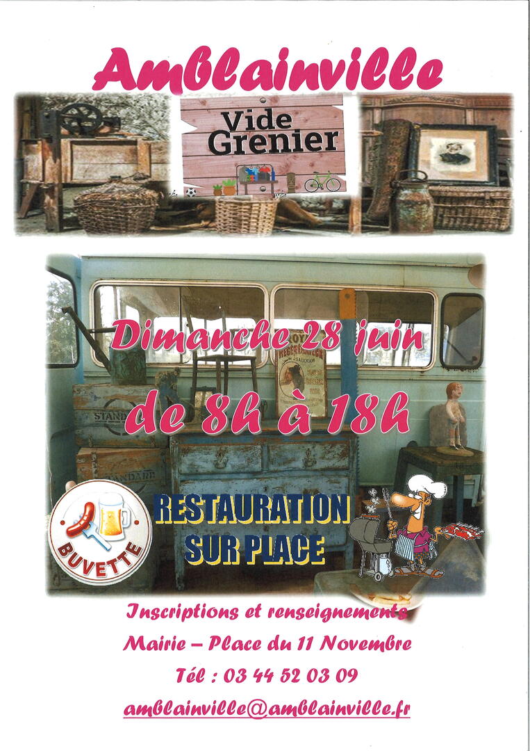 Vide Grenier du 28 Juin