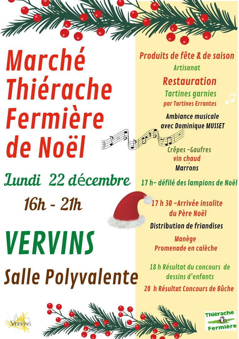 Marché Thiérache Fermière de Noël