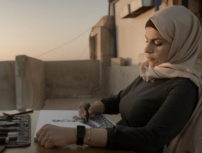 Amany, behind the lines_1