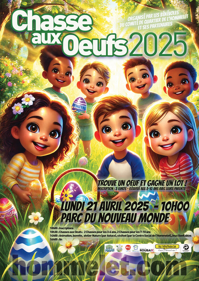 Chasse aux oeufs au Parc du Nouveau Monde_1