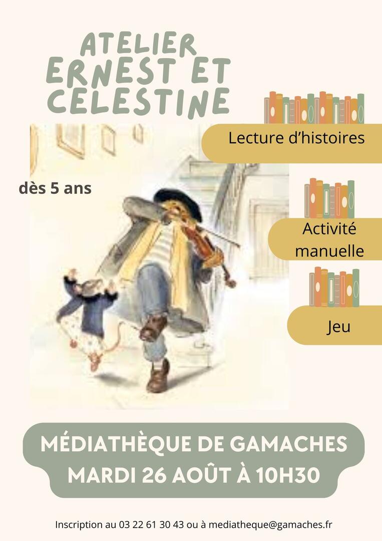 Atelier Ernest et Céléstine 2025