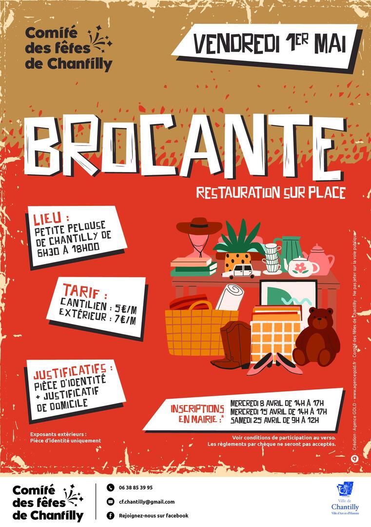 Brocante comité des fêtes