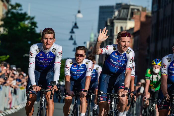 Parade des coureurs