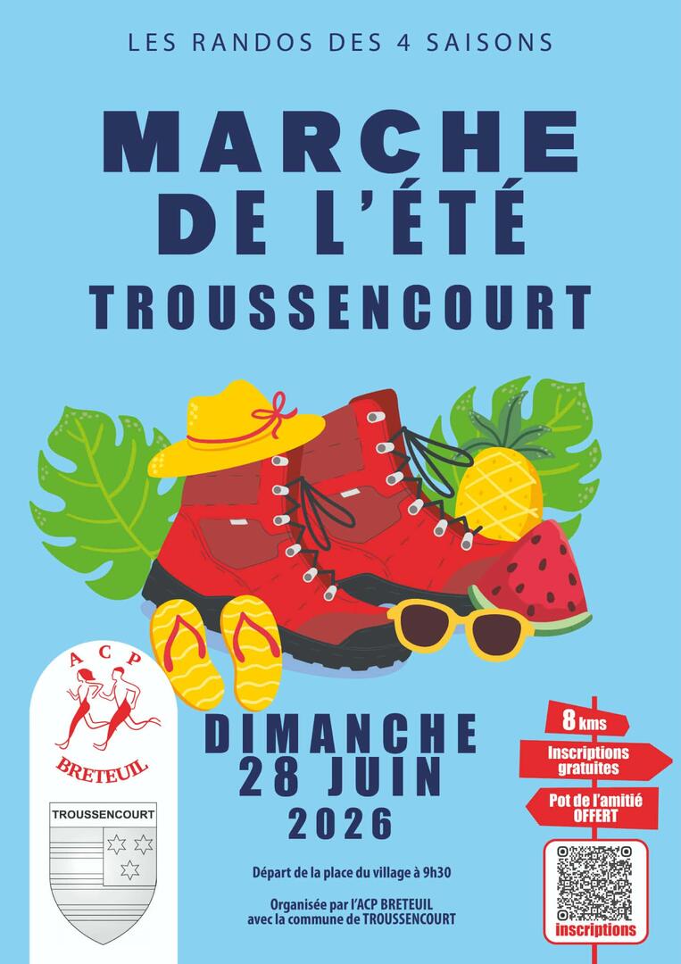 Marche de l'été - Troussencourt (Oise)