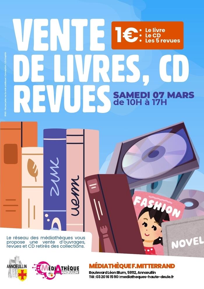 Vente de Livres; CD, Revues_1