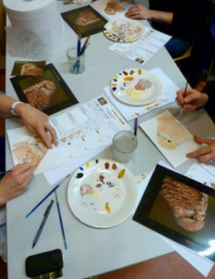 Vert par Nature : initiation à la peinture naturaliste_1