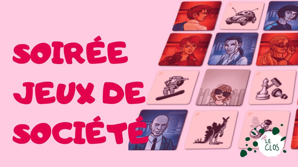 Soirée jeux de société