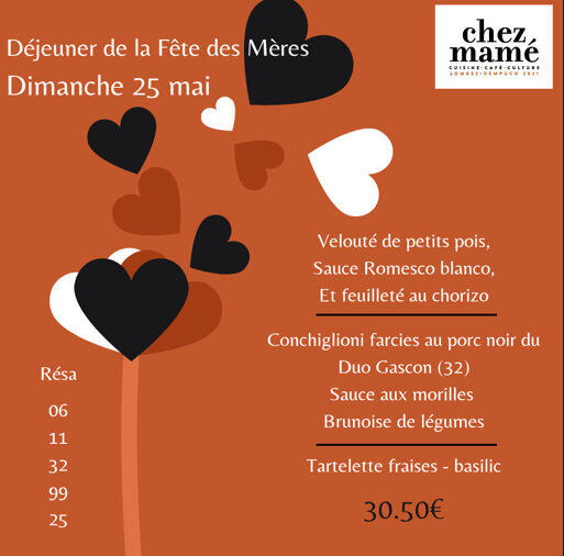 Affiche fête des mères
