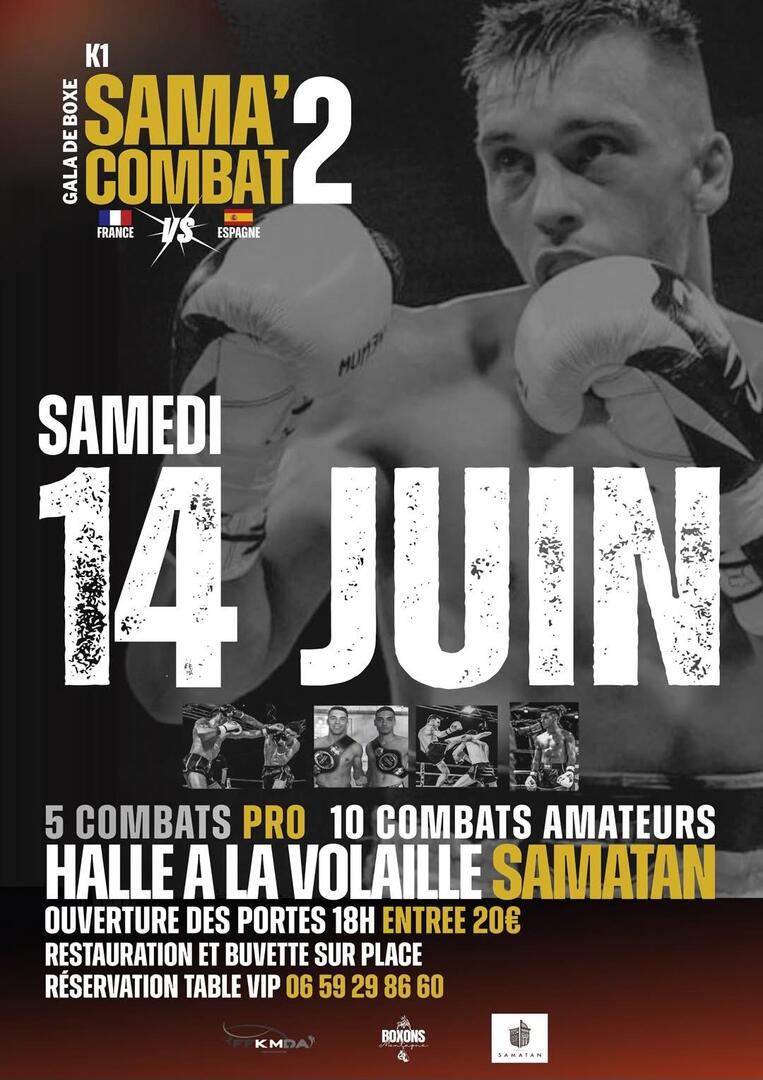 Affiche Sama'Combat 2025