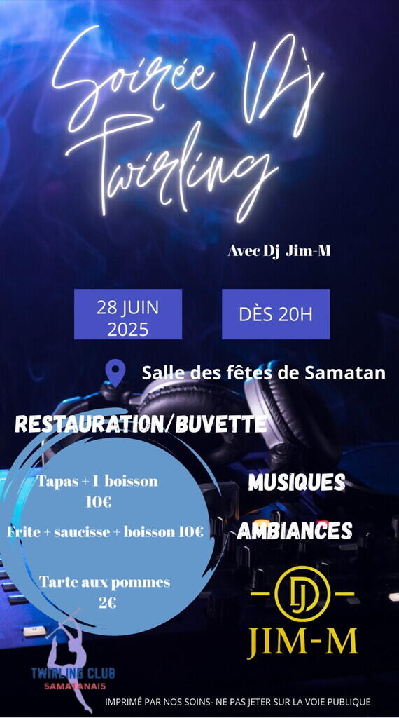 Soirée DJ Twirling