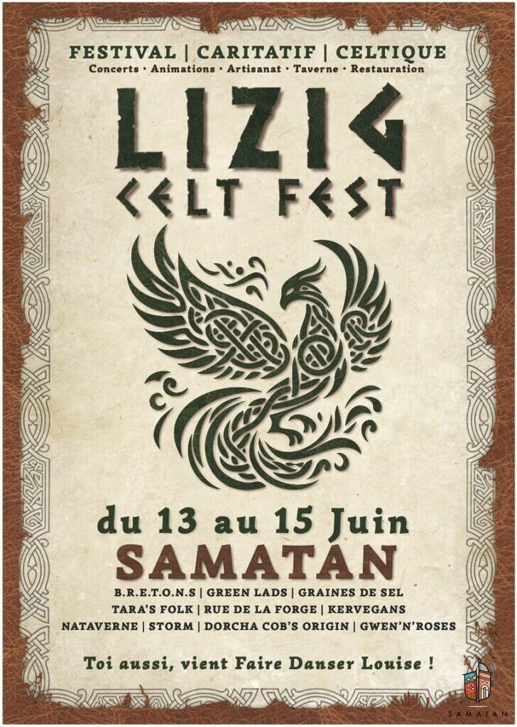 Affiche festival Lizig Celt fest