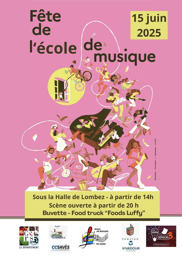 Affiche fête de la musique