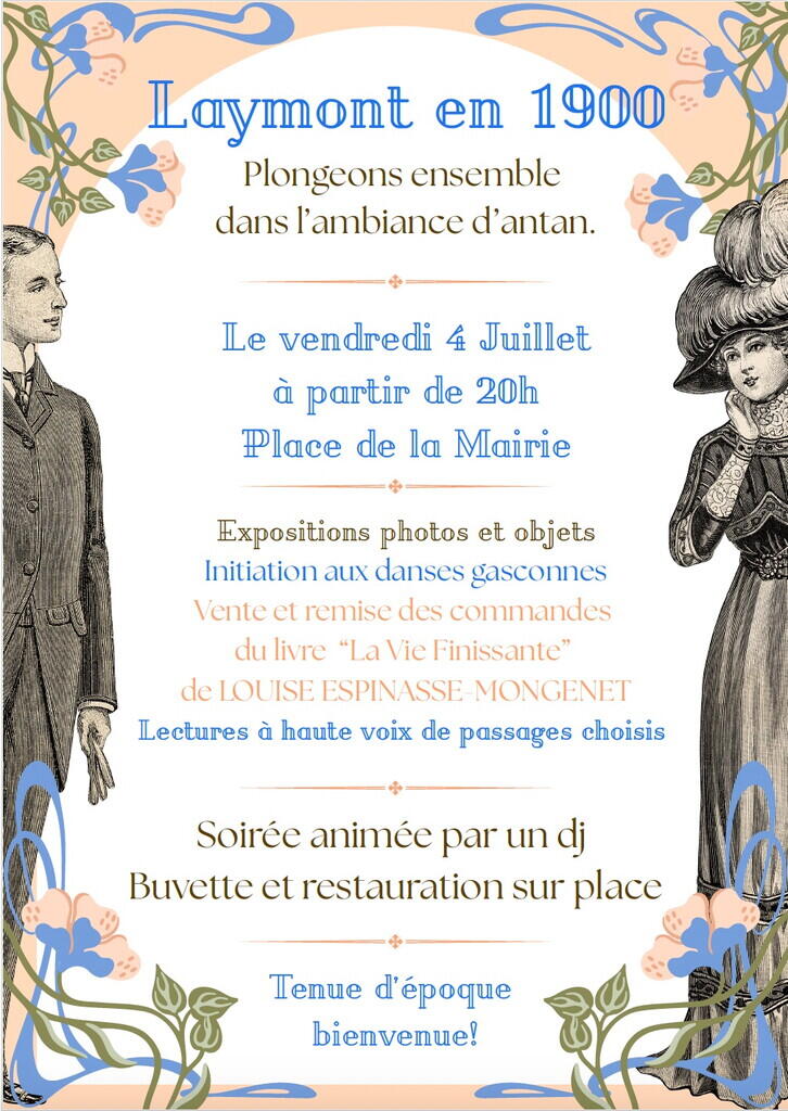 Affiche Laymont en 1900
