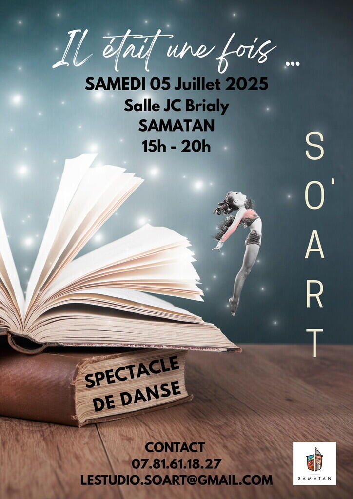 Affiche spectacle danse