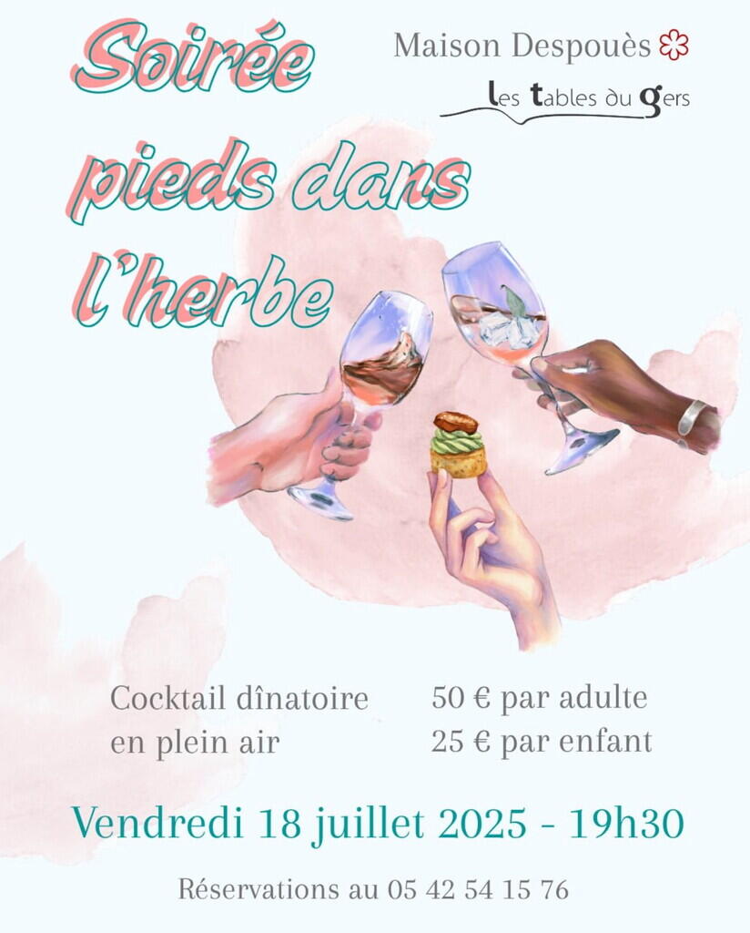 Affiche Pieds dans l'herbe