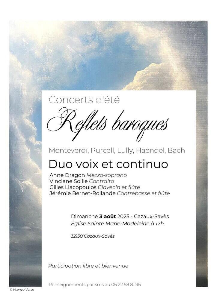 affiche concert