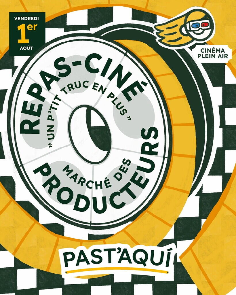 Affiche marché Past'Aqui