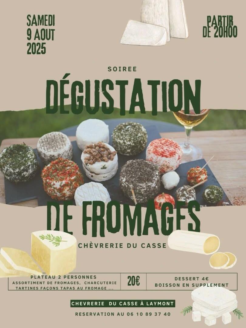 Affiche soirée dégustation