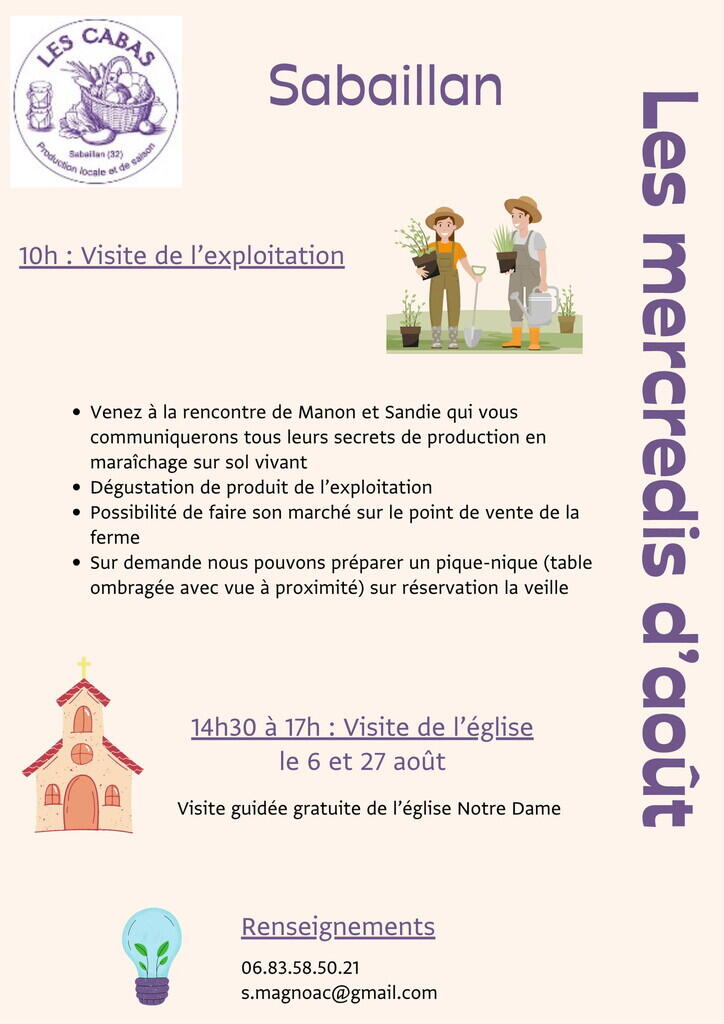 Affiche mercredi des Cabas