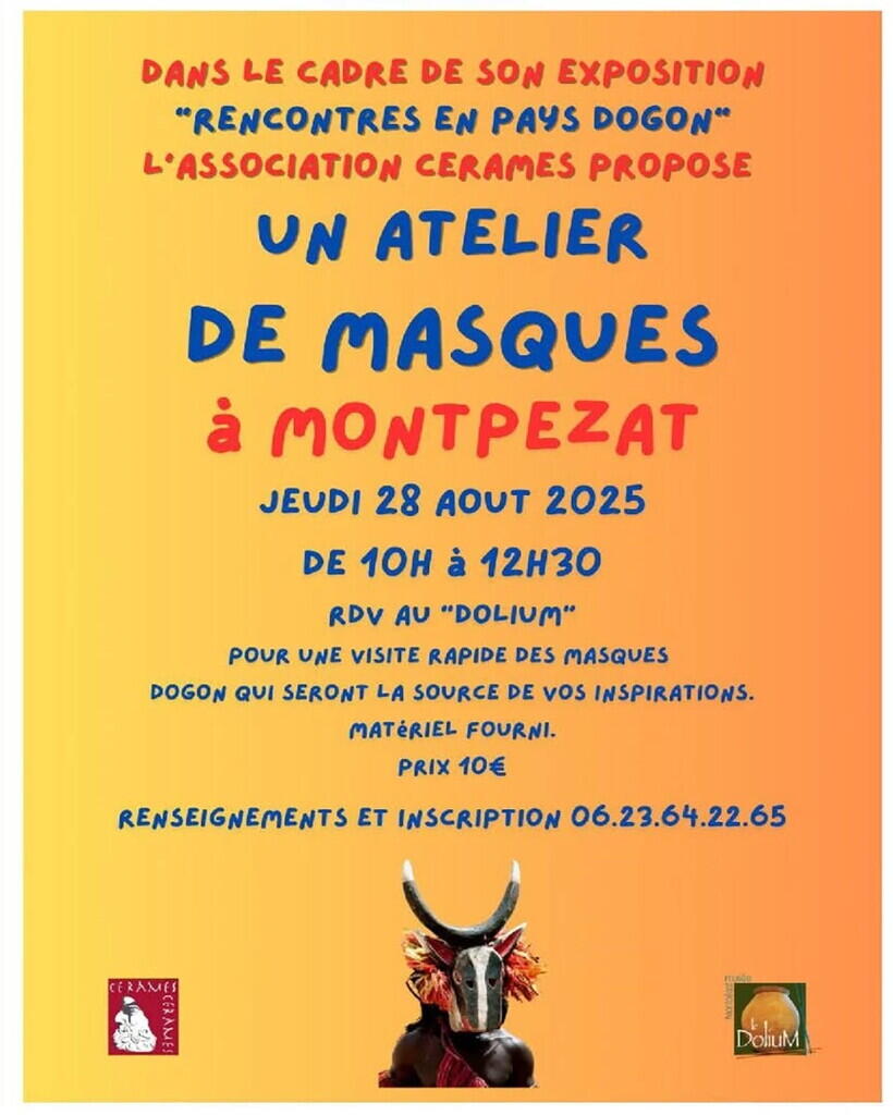 atelier masques