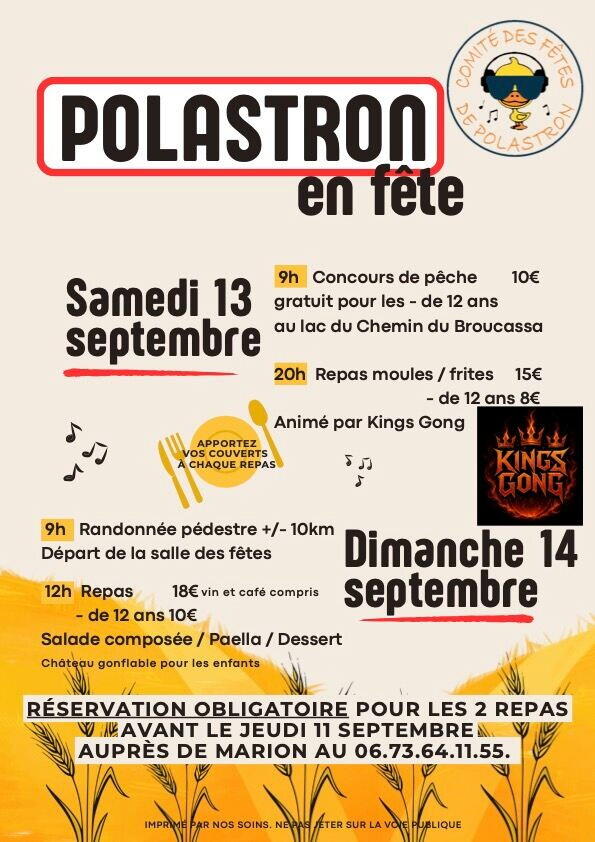Fête de Polastron 2025