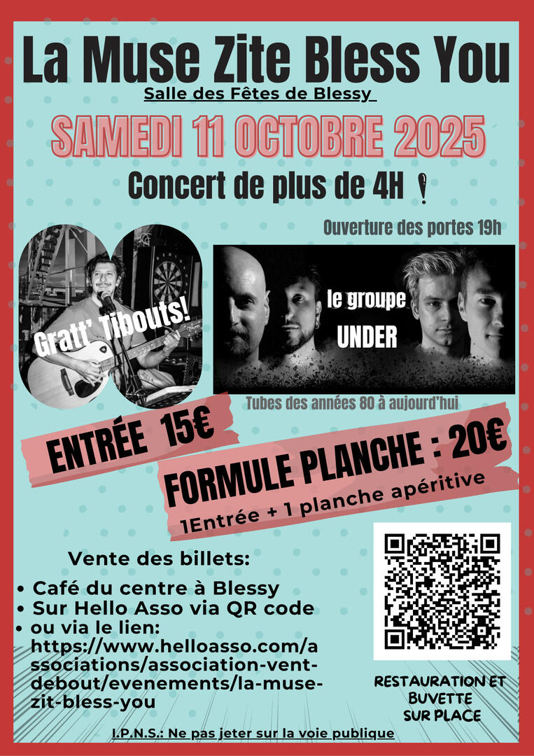 AFFICHE LA MUSE ZITE BLESS YOU.jpg