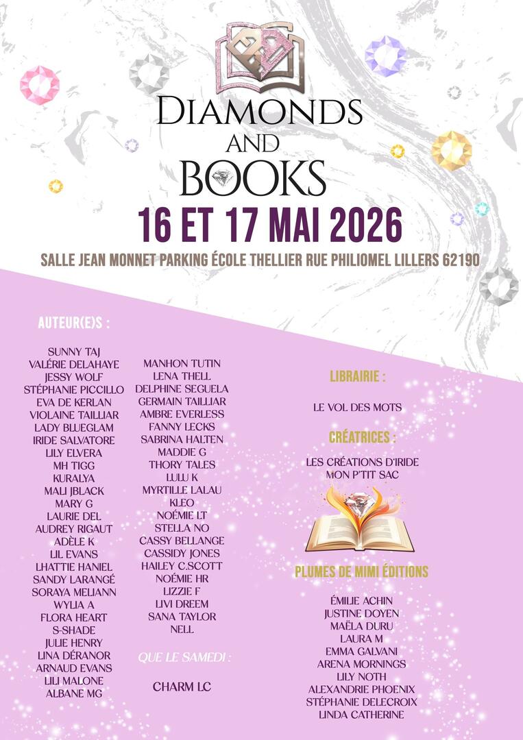 Diamonds  books Lillers 16 et 17 mai.jpg
