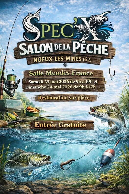 Salon de la pêche Noeux Les Mines 23 et 24 mai.jpg