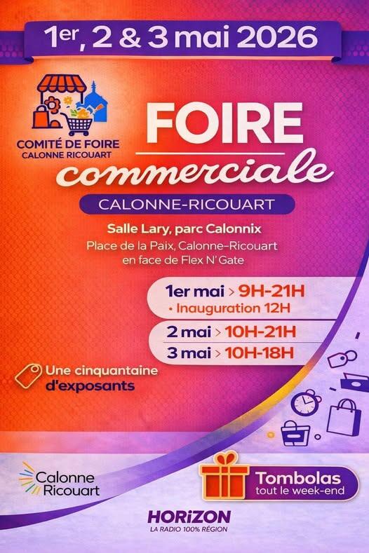 Foire commerciale Calonne Ricouart 1 au 3 mai (004).jpg