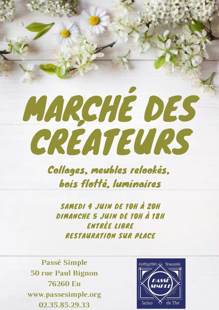 Collages, meubles relookés, bois flotté, luminaires