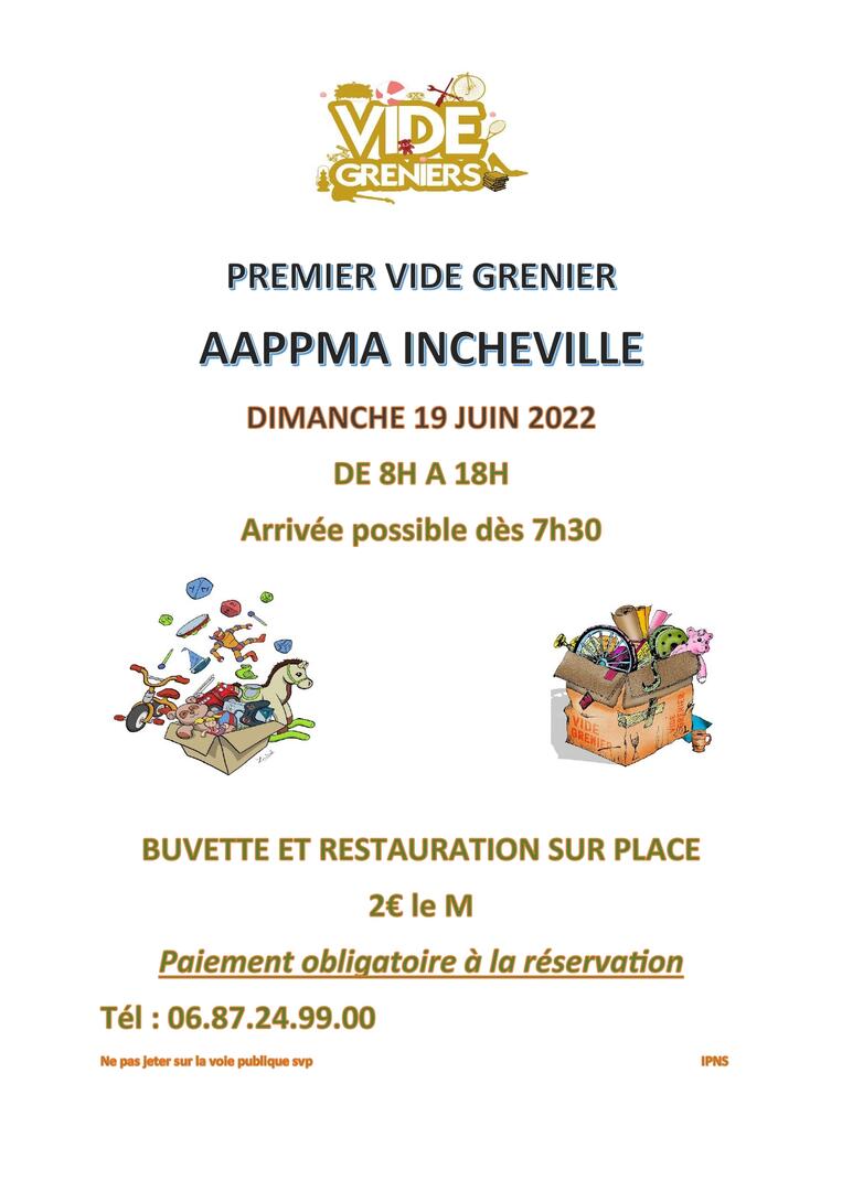 061922 - INCHEVILLE - Vide-greniers