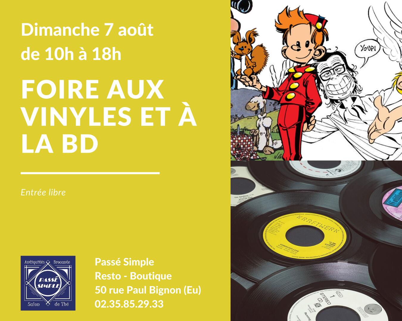 Foire aux vinyles et à la bd