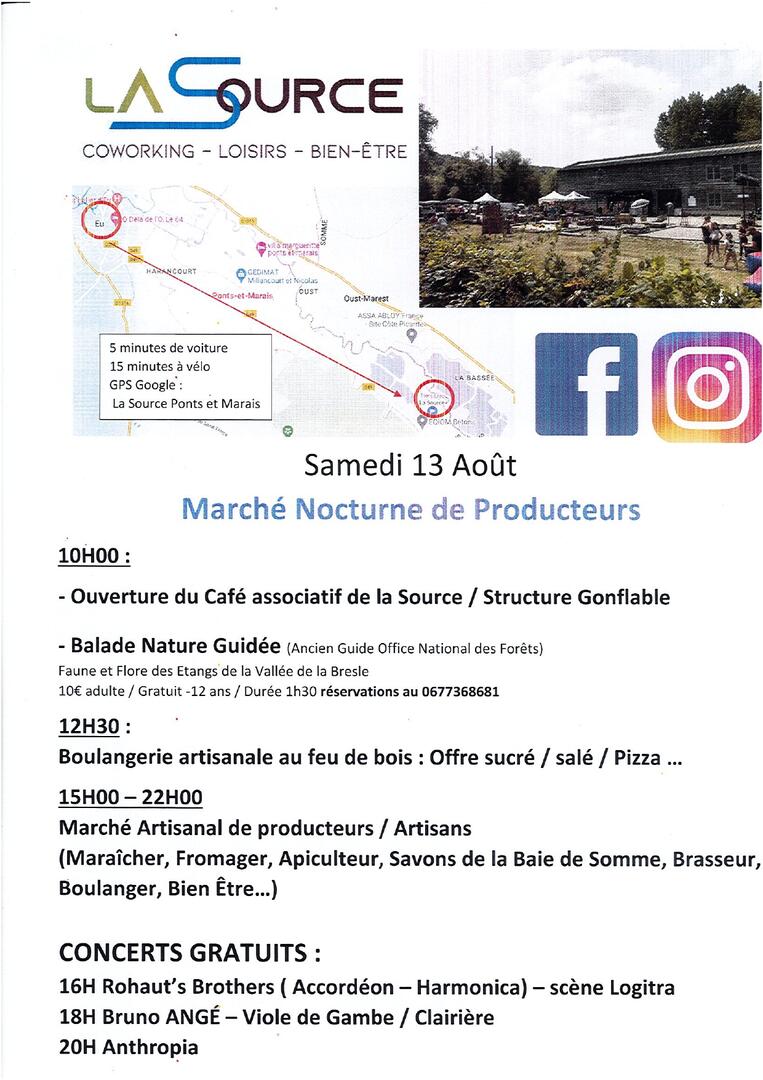 081322 - PONTS ET MARAIS - MARCHE NOCTURNE LA SOURCE