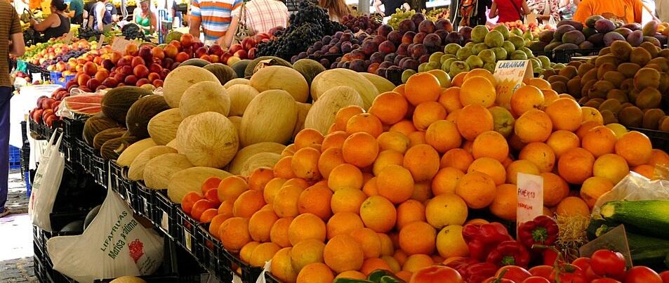 Etal marché