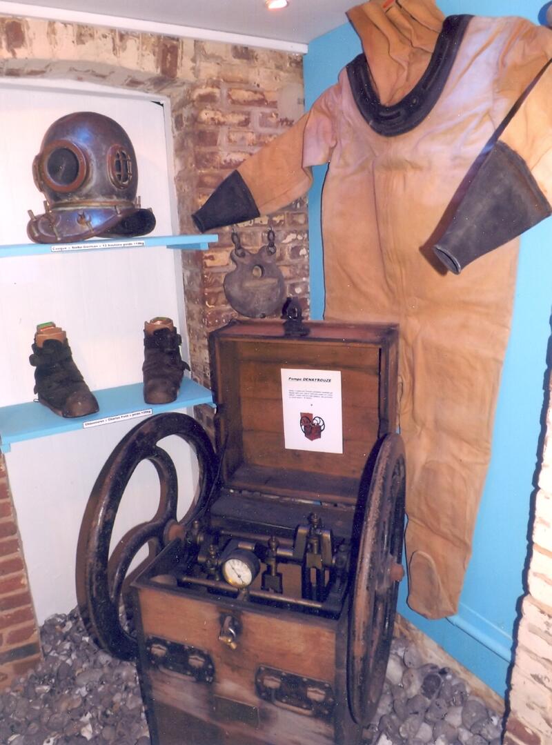Musée du Tréport : scaphandrier