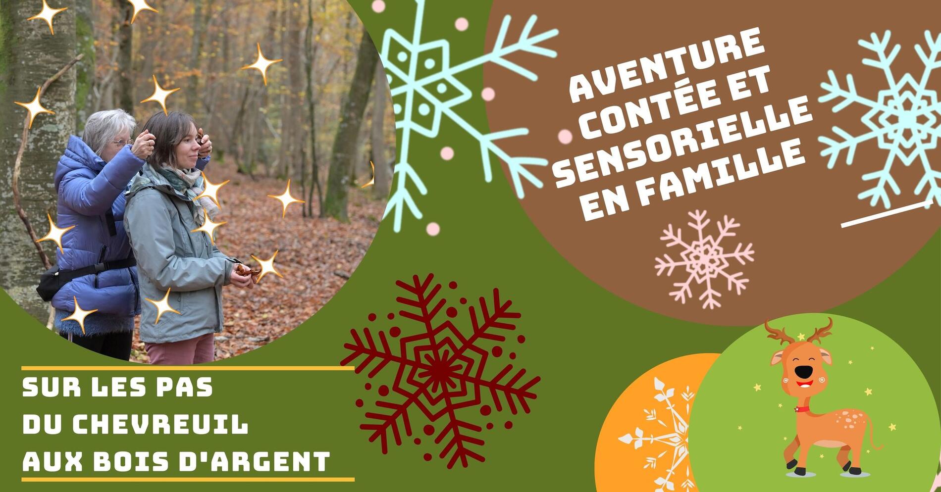 Sur les pas du chevreuil ux bois d'argent