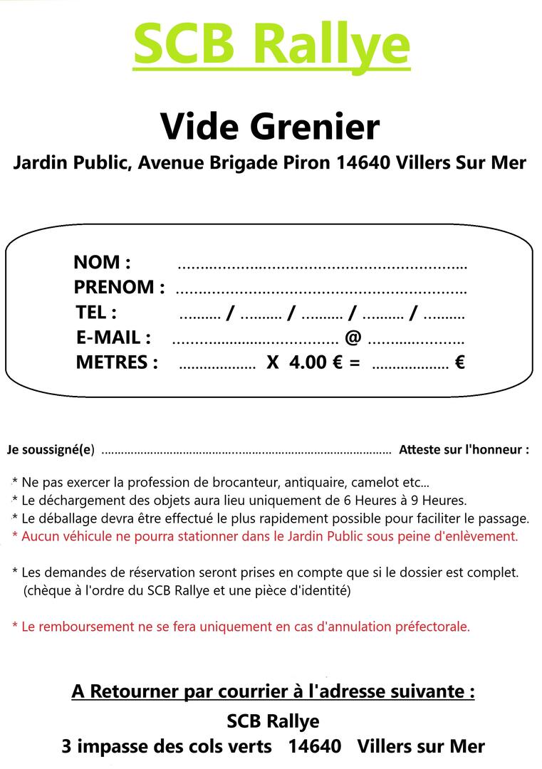 vide grenier