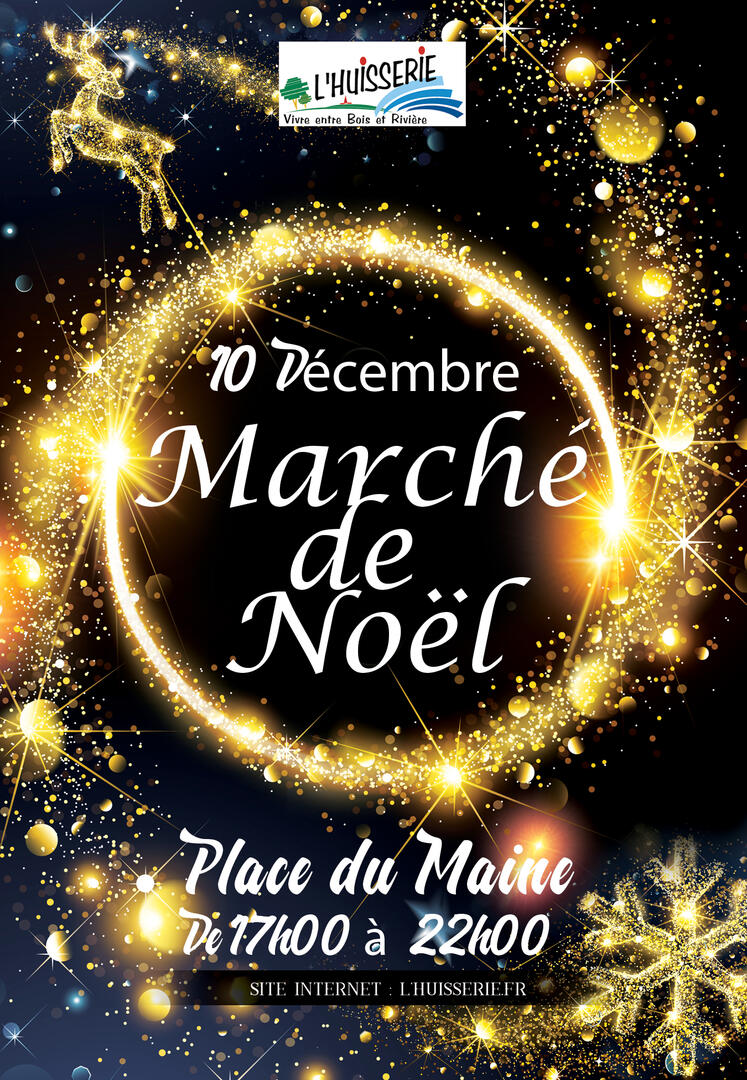 marché de noel l'huisserie