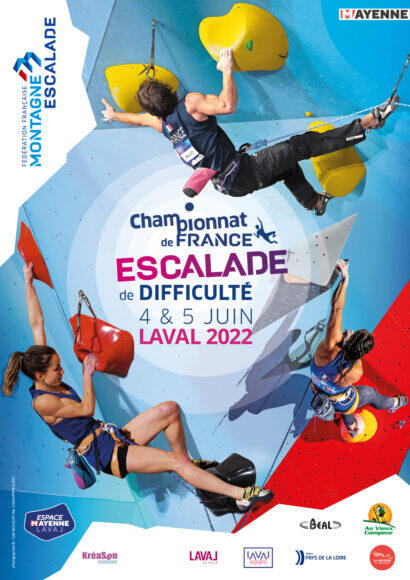 CHAMPIONNAT DE FRANCE D’ESCALADE DE DIFFICULTE