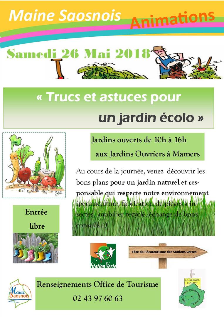 26 mai Fête de l'écotourisme des stations vertes
