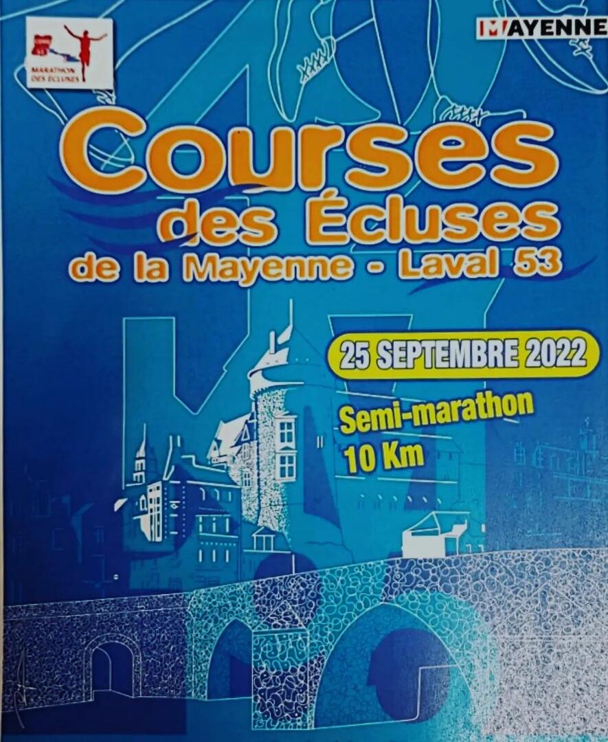 Courses des écluses de la Mayenne - Laval
