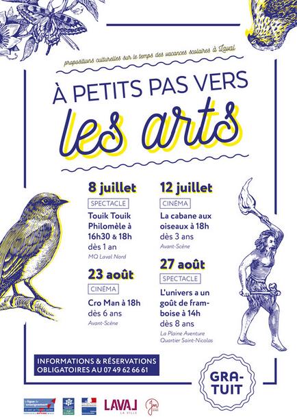 A PETITS PAS VERS LES ARTS