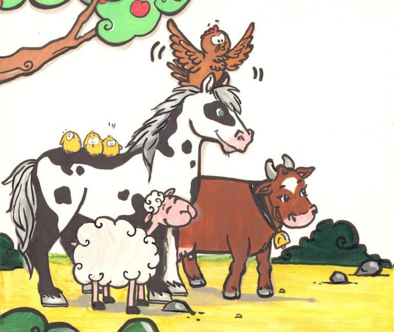 animation de bari à la ferme