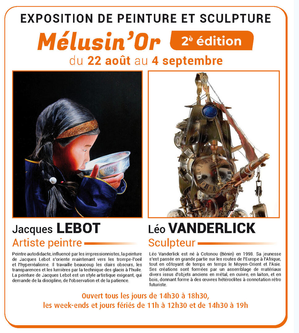 Programme 2022 - Vouvant Village de Peintres - Mélusin or