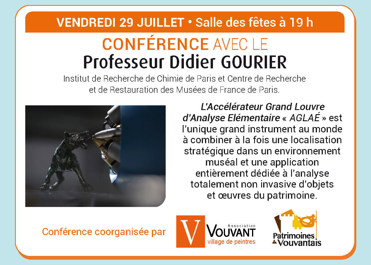 Programme 2022 - Vouvant Village de Peintres - conférence gourier